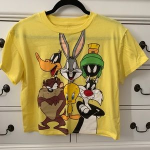 Looney tunes crop top
